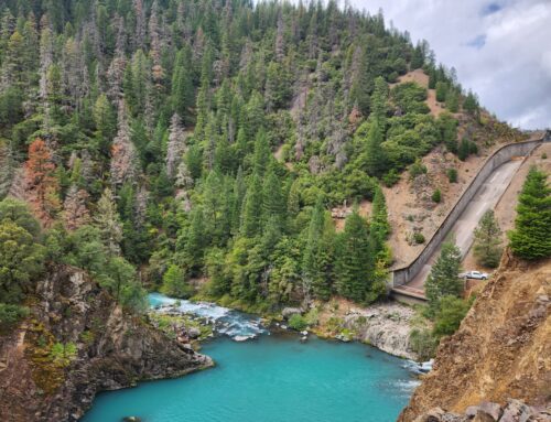 McCloud Dam Spillway